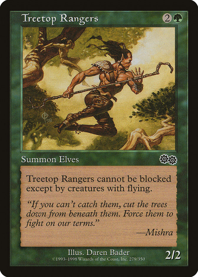 Treetop Rangers [Urza's Saga] - Magic: The Gathering - Card Brawlers | Quebec | Canada |