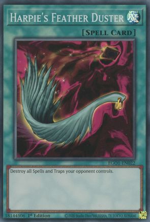 Harpie's Feather Duster [EGO1-EN022] Super Rare - Yu-Gi-Oh! - Card Brawlers | Quebec | Canada |