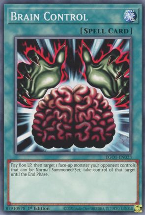 Brain Control [EGO1-EN023] Common - Yu-Gi-Oh! - Card Brawlers | Quebec | Canada |