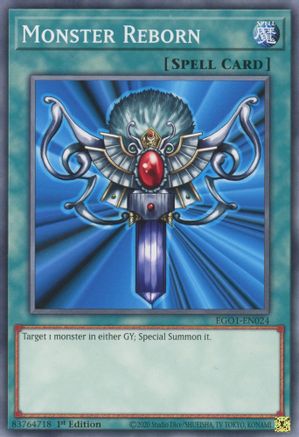 Monster Reborn [EGO1-EN024] Common - Yu-Gi-Oh! - Card Brawlers | Quebec | Canada |