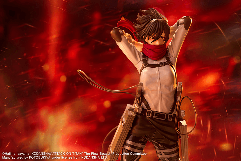 Kotobukiya - Oshi Worls - Attack on Titan - Mikasa Ackerman - (PREORDER) February 28, 2027