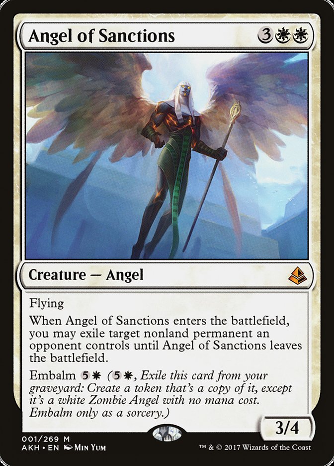 Angel of Sanctions [Amonkhet] - Magic: The Gathering - Card Brawlers | Quebec | Canada |