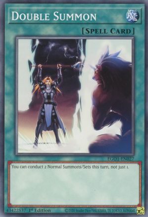 Double Summon [EGO1-EN027] Common - Yu-Gi-Oh! - Card Brawlers | Quebec | Canada |