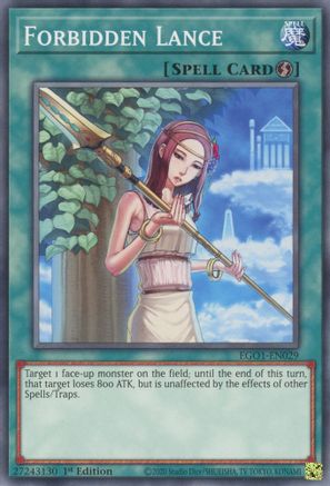 Forbidden Lance [EGO1-EN029] Common - Yu-Gi-Oh! - Card Brawlers | Quebec | Canada |