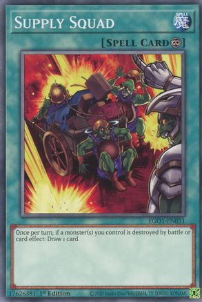 Supply Squad [EGO1-EN031] Common - Yu-Gi-Oh! - Card Brawlers | Quebec | Canada |
