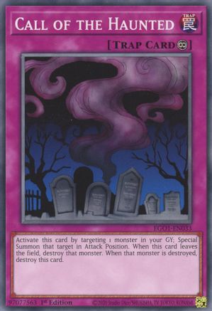 Call of the Haunted [EGO1-EN033] Common - Yu-Gi-Oh! - Card Brawlers | Quebec | Canada |