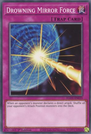 Drowning Mirror Force [EGO1-EN035] Common - Yu-Gi-Oh! - Card Brawlers | Quebec | Canada |