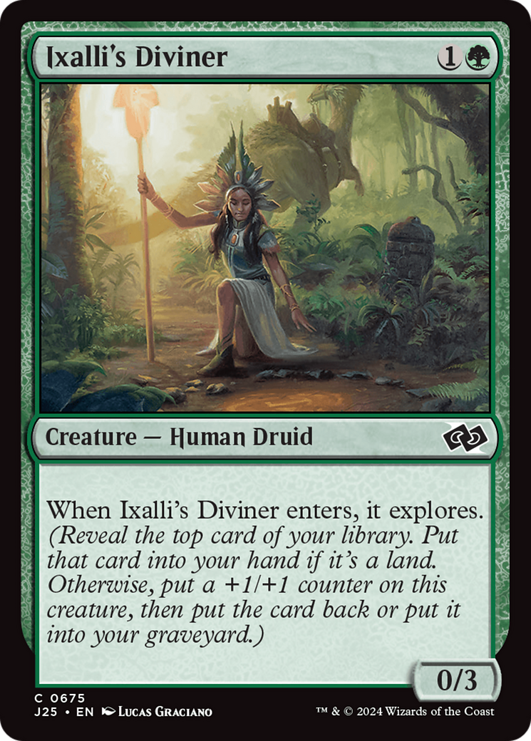 Ixalli's Diviner [Foundations Jumpstart] - Magic: The Gathering - Card Brawlers | Quebec | Canada |