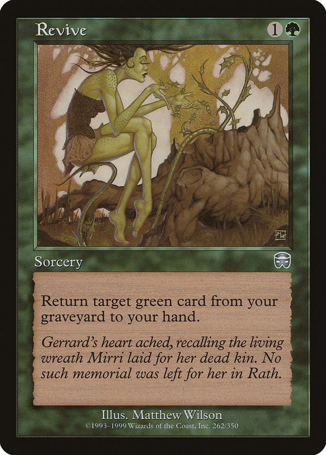 Revive [Mercadian Masques] - Magic: The Gathering - Card Brawlers | Quebec | Canada |