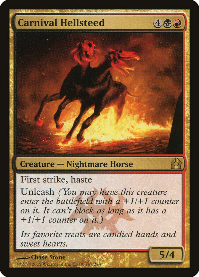 Carnival Hellsteed [Return to Ravnica] - Magic: The Gathering - Card Brawlers | Quebec | Canada |