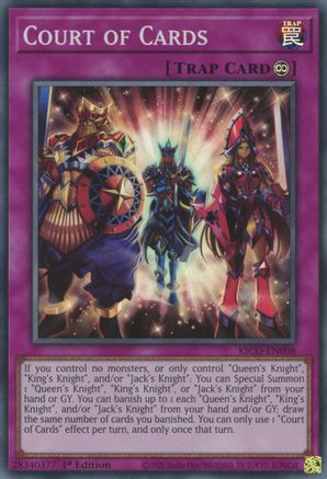Court of Cards (Super Rare) [KICO-EN008] Super Rare - Yu-Gi-Oh! - Card Brawlers | Quebec | Canada |