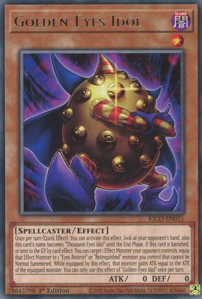 Golden-Eyes Idol (Rare) [KICO-EN011] Rare - Yu-Gi-Oh! - Card Brawlers | Quebec | Canada |