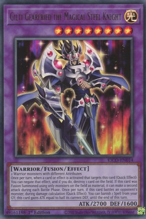 Gilti-Gearfried the Magical Steel Knight (Ultra Rare) [KICO-EN014] Ultra Rare - Yu-Gi-Oh! - Card Brawlers | Quebec | Canada |