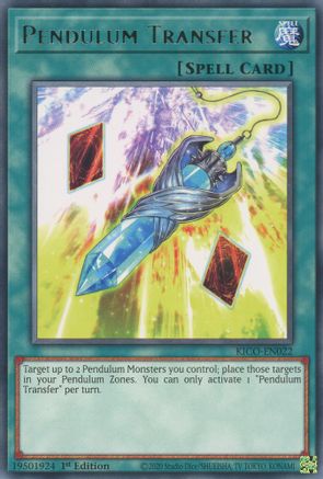Pendulum Transfer (Rare) [KICO-EN022] Rare - Yu-Gi-Oh! - Card Brawlers | Quebec | Canada |