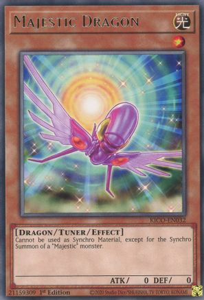 Majestic Dragon [KICO-EN032] Rare - Yu-Gi-Oh! - Card Brawlers | Quebec | Canada |