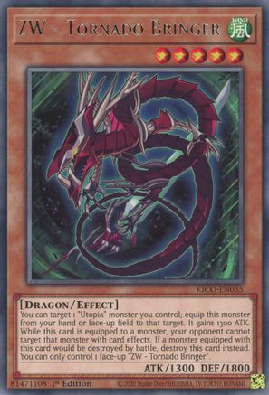 ZW - Tornado Bringer [KICO-EN035] Rare - Yu-Gi-Oh! - Card Brawlers | Quebec | Canada |