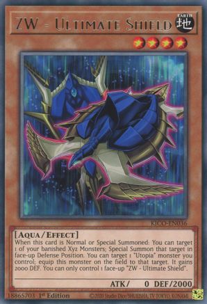 ZW - Ultimate Shield [KICO-EN036] Rare - Yu-Gi-Oh! - Card Brawlers | Quebec | Canada |
