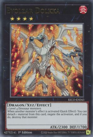 Evolzar Dolkka [KICO-EN043] Ultra Rare - Yu-Gi-Oh! - Card Brawlers | Quebec | Canada |