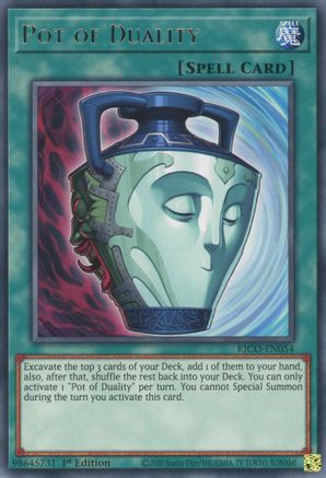 Pot of Duality [KICO-EN054] Rare - Yu-Gi-Oh! - Card Brawlers | Quebec | Canada |