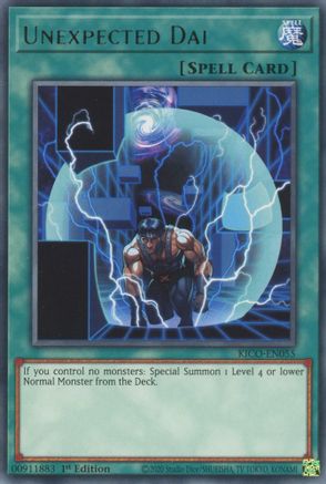 Unexpected Dai [KICO-EN055] Rare - Yu-Gi-Oh! - Card Brawlers | Quebec | Canada |
