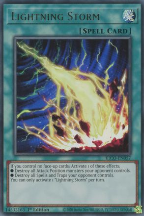 Lightning Storm (Ultra Rare) [KICO-EN057] Ultra Rare - Yu-Gi-Oh! - Card Brawlers | Quebec | Canada |