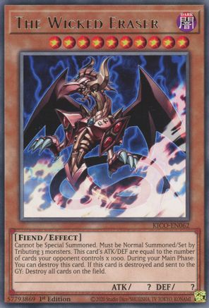 The Wicked Eraser [KICO-EN062] Rare