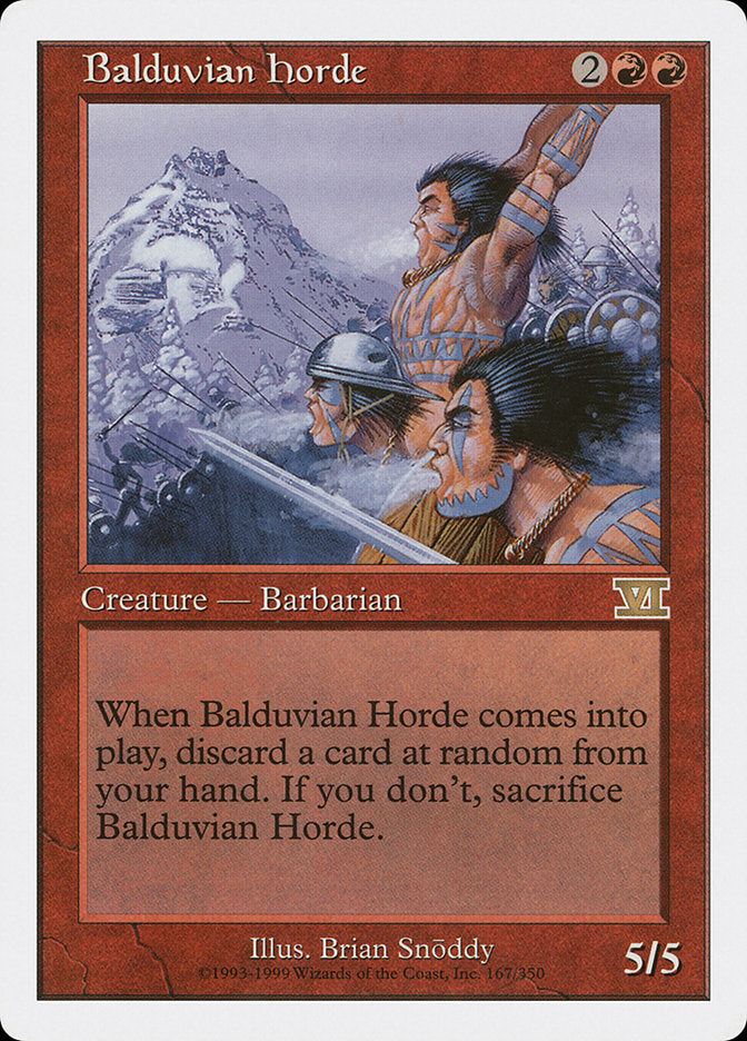 Balduvian Horde [Classic Sixth Edition] - Magic: The Gathering - Card Brawlers | Quebec | Canada |