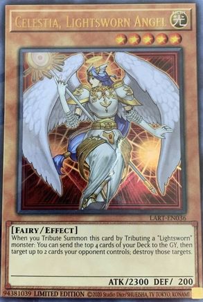 Celestia, Lightsworn Angel [LART-EN036] Ultra Rare - Yu-Gi-Oh! - Card Brawlers | Quebec | Canada |