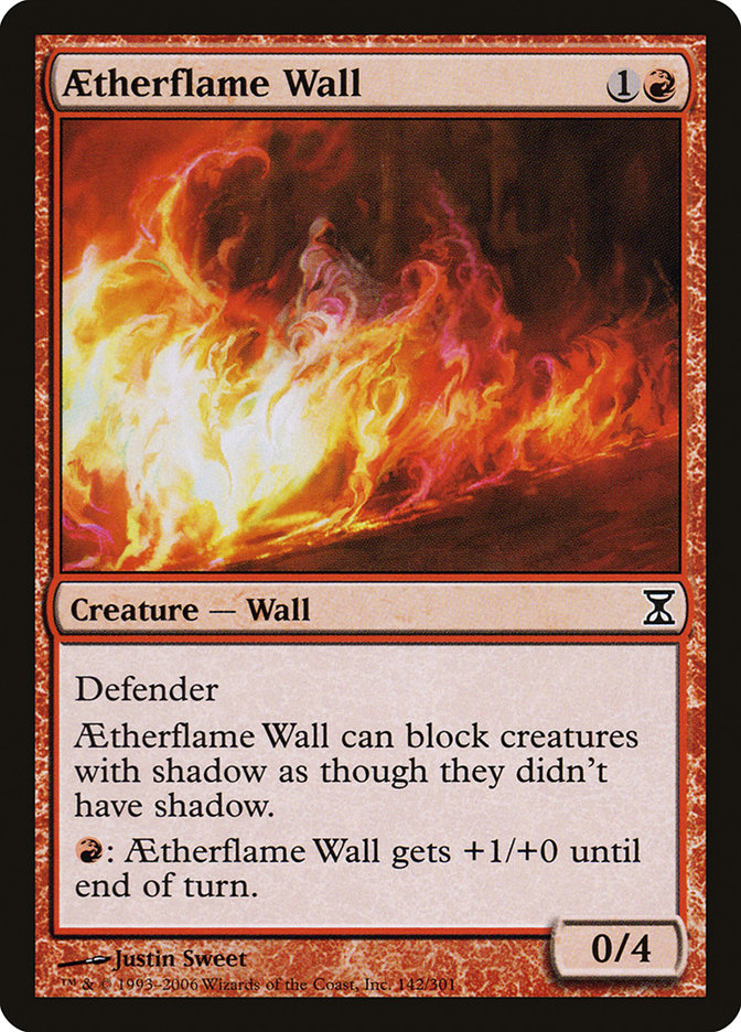 Aetherflame Wall [Time Spiral] - Magic: The Gathering - Card Brawlers | Quebec | Canada |