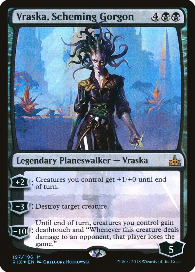 Vraska, Scheming Gorgon [Rivals of Ixalan] - Magic: The Gathering - Card Brawlers | Quebec | Canada |