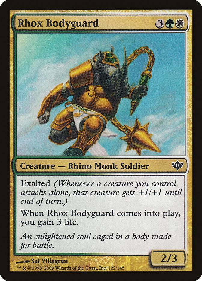 Rhox Bodyguard [Conflux] - Magic: The Gathering - Card Brawlers | Quebec | Canada |