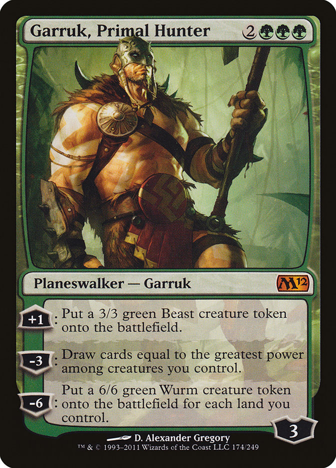 Garruk, Primal Hunter [Magic 2012] - Magic: The Gathering - Card Brawlers | Quebec | Canada |