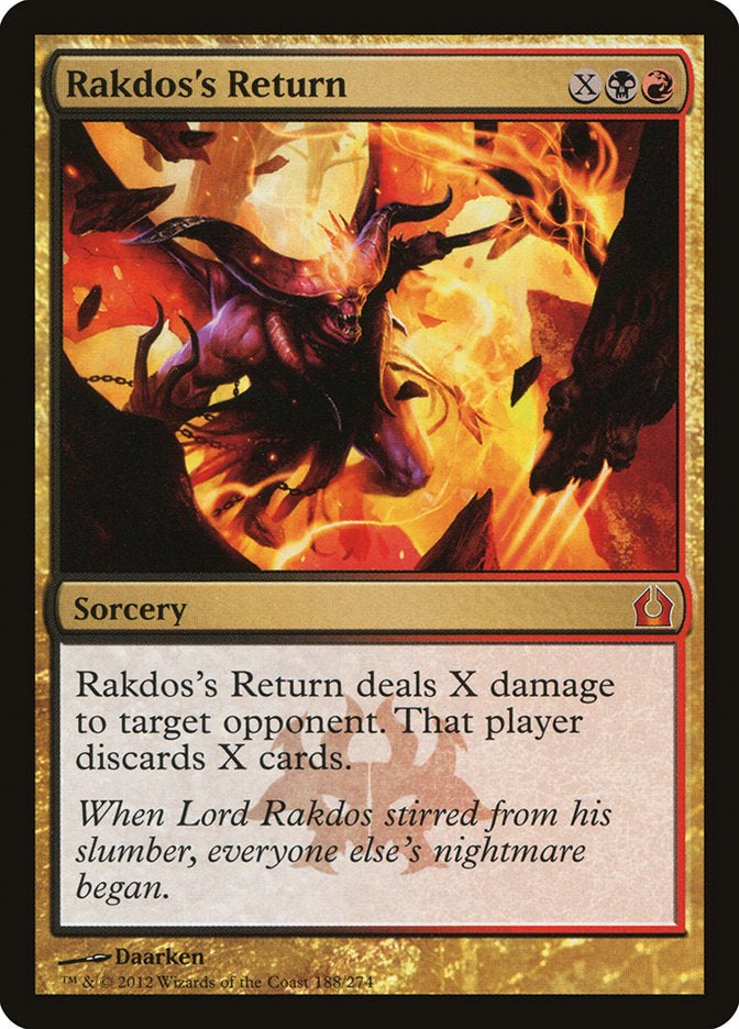 Rakdos's Return [Return to Ravnica] - Magic: The Gathering - Card Brawlers | Quebec | Canada |