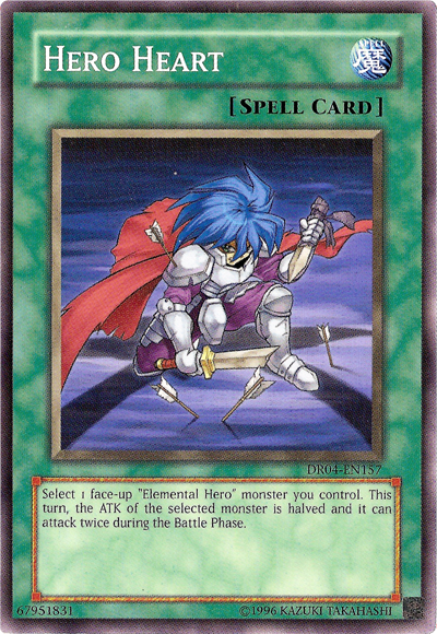 Hero Heart [DR04-EN157] Common - Yu-Gi-Oh! - Card Brawlers | Quebec | Canada |
