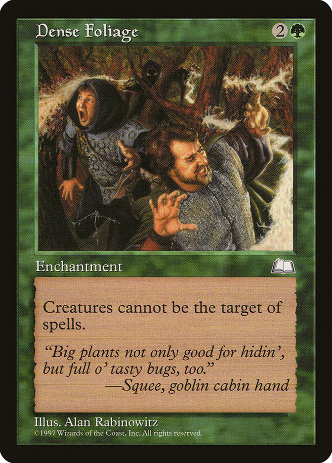 Dense Foliage [Weatherlight] - Magic: The Gathering - Card Brawlers | Quebec | Canada |