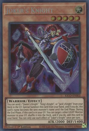 Joker's Knight (Collector's Rare) [KICO-EN002] Collector's Rare - Yu-Gi-Oh! - Card Brawlers | Quebec | Canada |