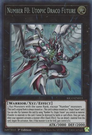 Number F0: Utopic Draco Future (Collector's Rare) [KICO-EN013] Collector's Rare - Yu-Gi-Oh! - Card Brawlers | Quebec | Canada |