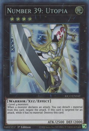 Number 39: Utopia (Collector's Rare) [KICO-EN042] Collector's Rare - Yu-Gi-Oh! - Card Brawlers | Quebec | Canada |