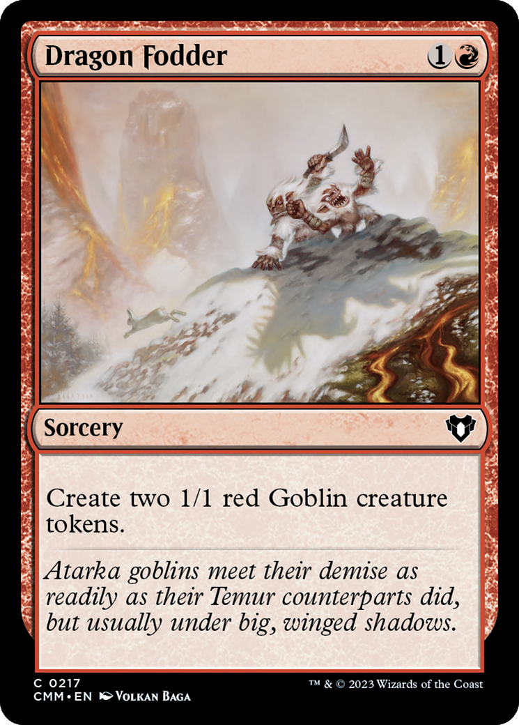 Dragon Fodder [Commander Masters] - Magic: The Gathering - Card Brawlers | Quebec | Canada |
