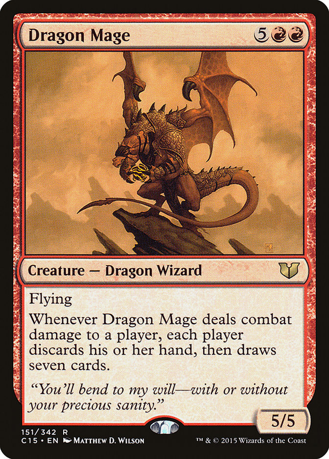 Dragon Mage [Commander 2015] - Magic: The Gathering - Card Brawlers | Quebec | Canada |