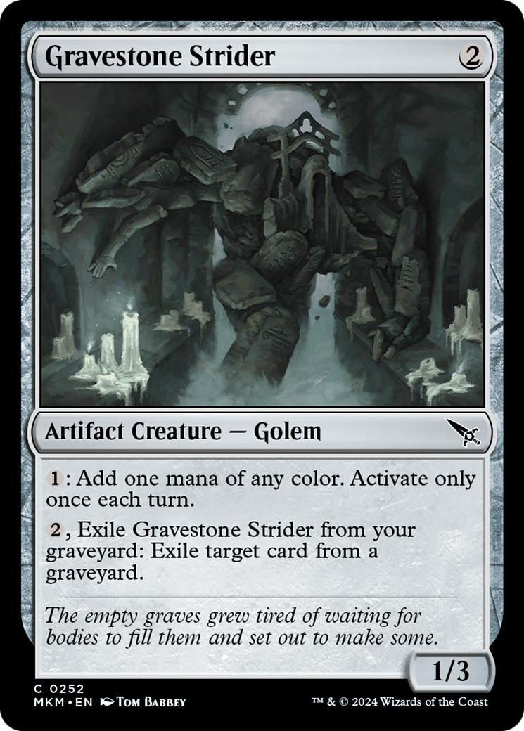 Gravestone Strider [Murders at Karlov Manor] - Magic: The Gathering - Card Brawlers | Quebec | Canada |