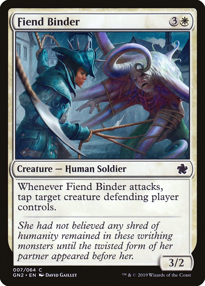 Fiend Binder [Game Night 2019] - Magic: The Gathering - Card Brawlers | Quebec | Canada |