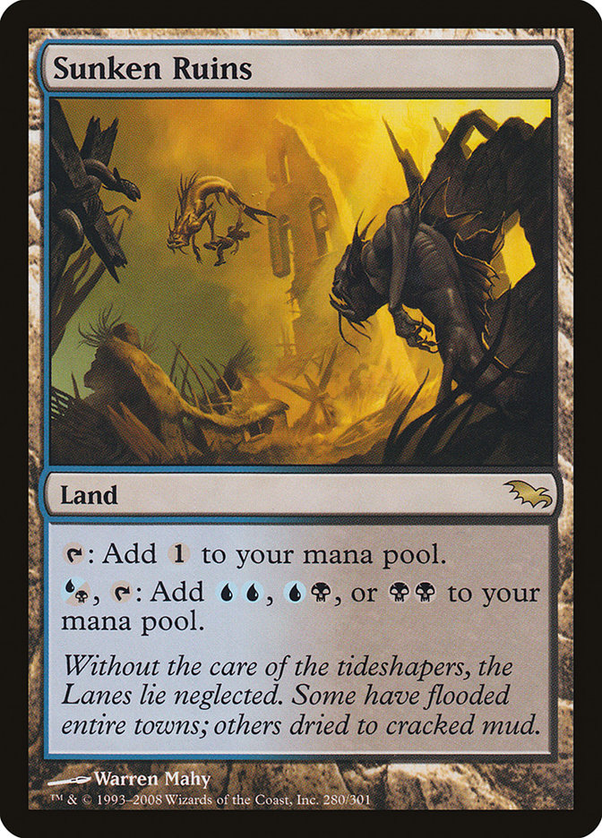 Sunken Ruins [Shadowmoor] - Magic: The Gathering - Card Brawlers | Quebec | Canada |