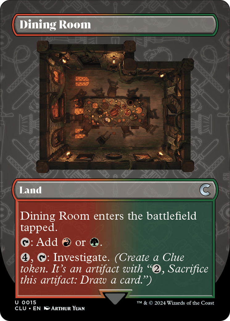 Dining Room (Borderless) [Ravnica: Clue Edition] - Magic: The Gathering - Card Brawlers | Quebec | Canada |