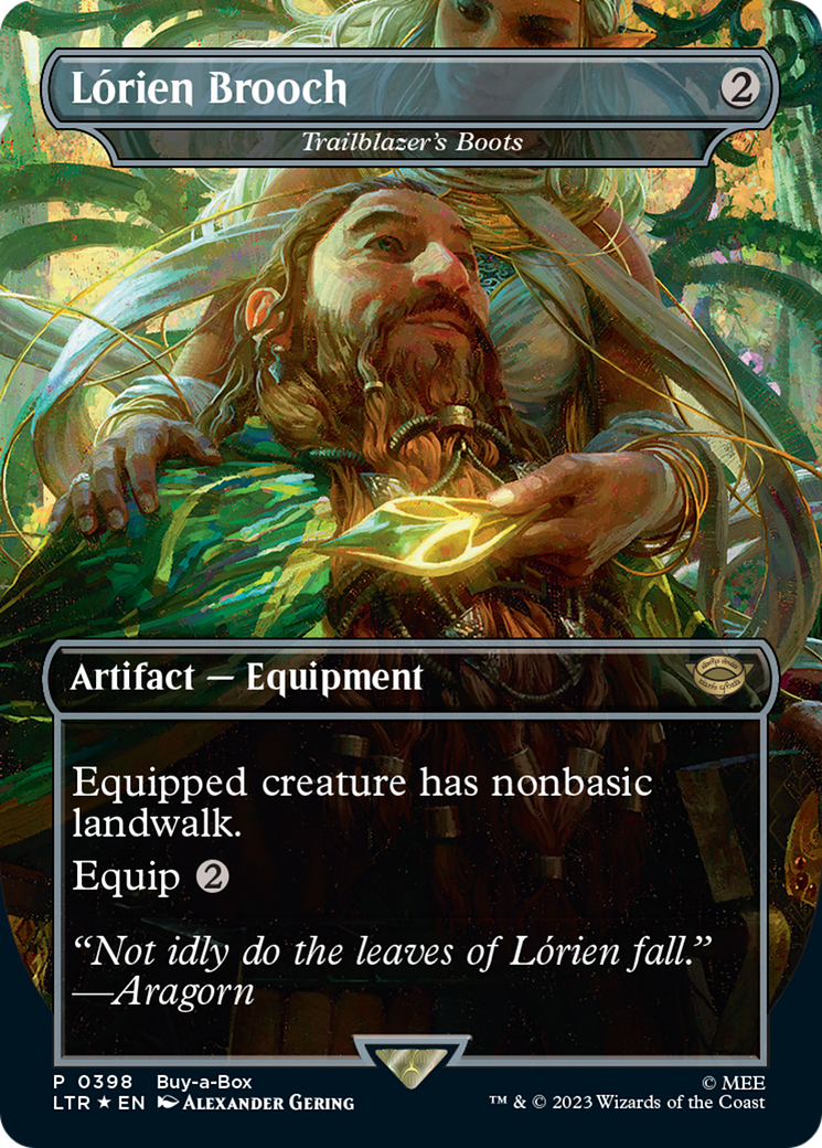 Trailblazer's Boots - Lorien Brooch (Buy-A-Box) [The Lord of the Rings: Tales of Middle-Earth] - Magic: The Gathering - Card Brawlers | Quebec | Canada |