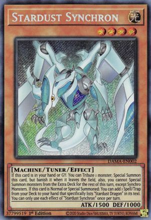 Stardust Synchron [DAMA-EN002] Secret Rare - Yu-Gi-Oh! - Card Brawlers | Quebec | Canada |