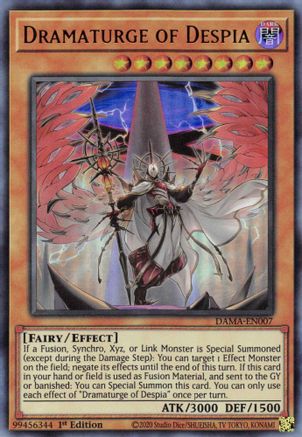 Dramaturge of Despia [DAMA-EN007] Ultra Rare - Yu-Gi-Oh! - Card Brawlers | Quebec | Canada |