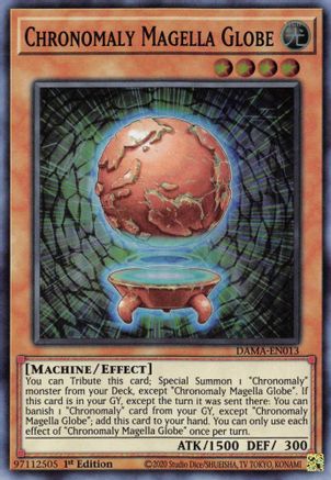 Chronomaly Magella Globe [DAMA-EN013] Super Rare - Yu-Gi-Oh! - Card Brawlers | Quebec | Canada |