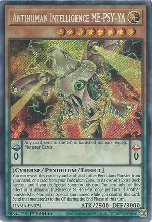 Antihuman Intelligence ME-PSY-YA [DAMA-EN024] Secret Rare - Yu-Gi-Oh! - Card Brawlers | Quebec | Canada |