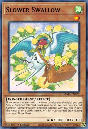 Slower Swallow [DAMA-EN029] Common - Yu-Gi-Oh! - Card Brawlers | Quebec | Canada |